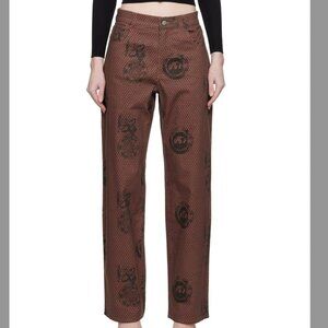 Miaou Brown Fargo Pants
